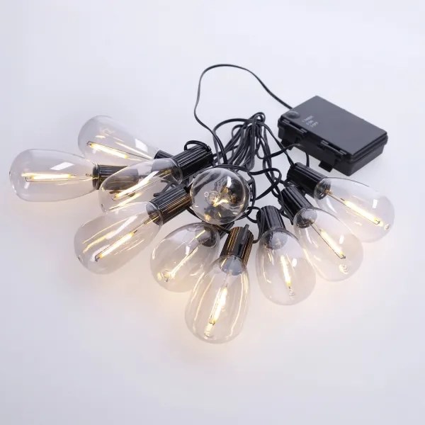 Brilagi - LED vonkajšia girlanda 10xLED/3xAA 3,2m IP44 teplá biela