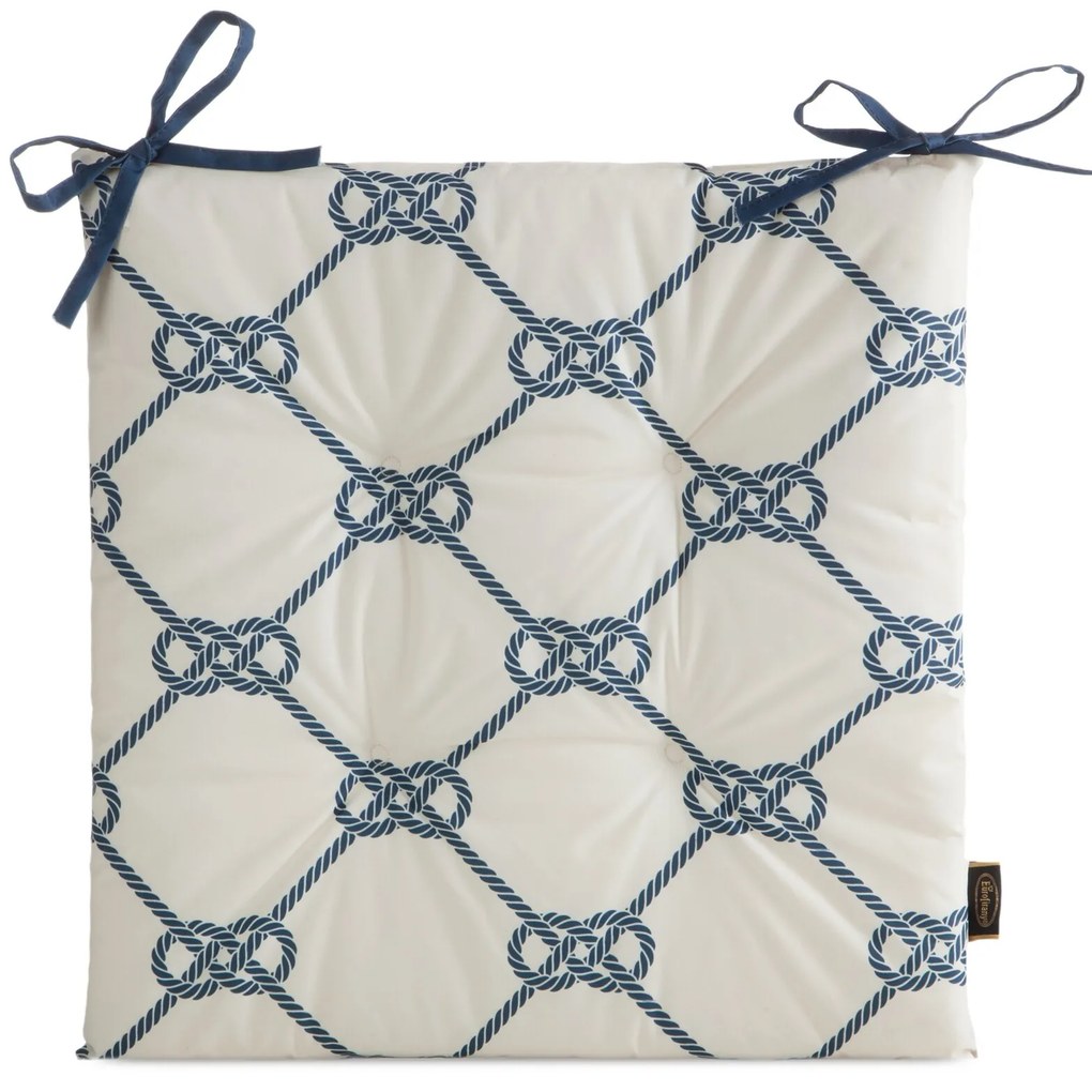 EUROFIRANY ZÁHRADNÝ VODEODOLNÝ PODSEDÁK NA STOLIČKU GARDEN17A 43X43X4 CM VZOROVANÁ