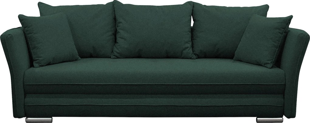 XXXLutz ROZKLADACIA POHOVKA, textil, tmavozelená MID.YOU - Sedačky - 001574003703
