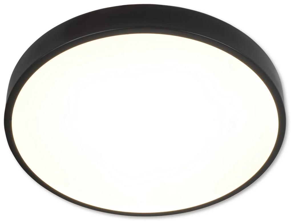 TOP-LIGHT LED stropné prisadené svetlo METAL 40C, 36W, denná biela, 40cm, guľaté, čierne