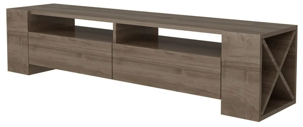 TV skrinka SOSRUKO 155 cm orech