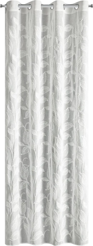 ZÁVES NA KRÚŽKOCH HOLI 140X250 CM LISTY