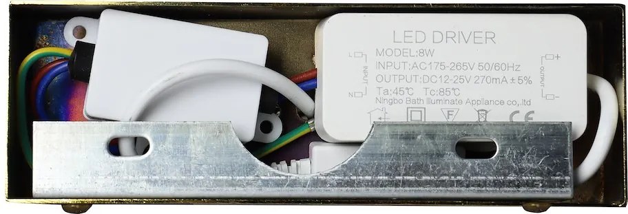 Nástenné LED svietidlo Klimt, 1x LED 12w, 3000-6000k, (60 cm), g