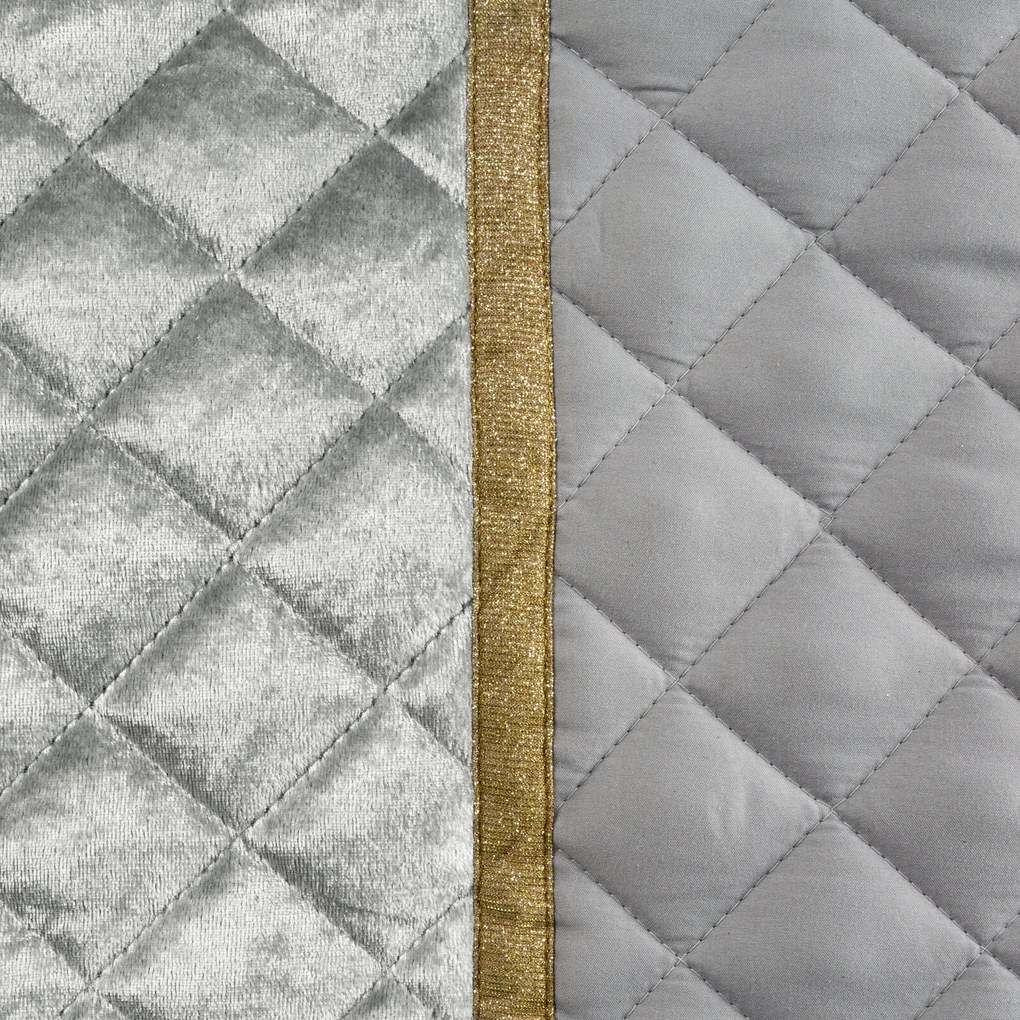 PREHOZ NA POSTEĽ KRISTIN 220X240 CM STRIEBORNÝ