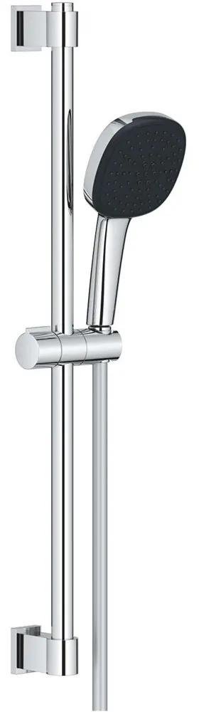 GROHE Vitalio Comfort sprchová súprava, ručná sprcha 2jet 110 x 110 mm, 62 cm sprchová tyč, jazdec a sprchová hadica 175 cm, chróm, 26928001