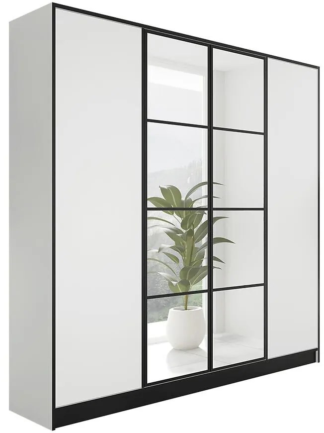 Skriňa Eden 4d 207 Biela 1