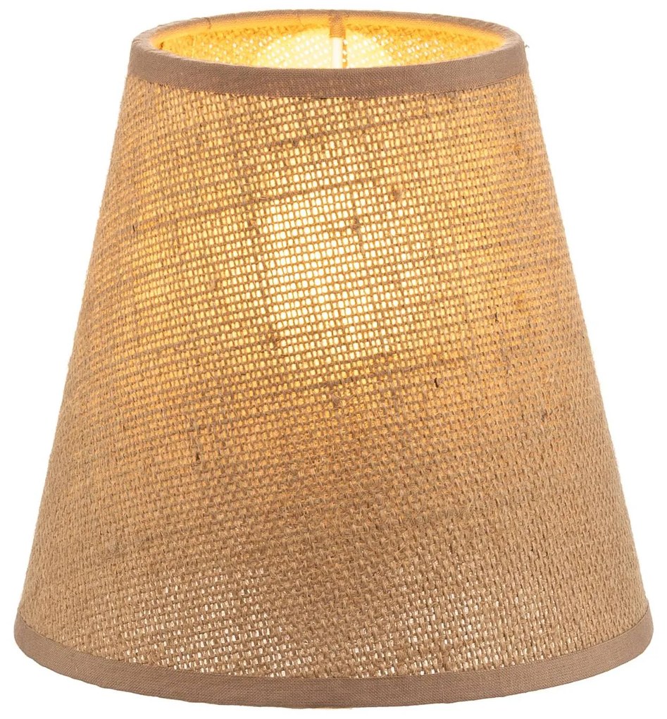 Tienidlo na lampu Cone AB, Ø 15 cm, svetlohnedá