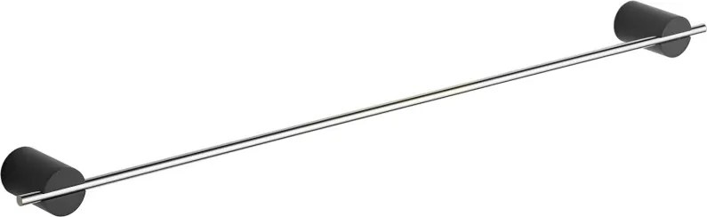 Mexen Aron vešiak na uteráky, čierna/chrómová - 7088124-07