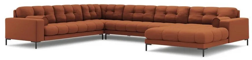 Rohová pohovka v tehlovej farbe (ľavý roh) Bali – Cosmopolitan Design