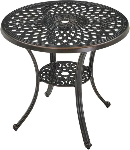 CH Záhradný hliníkový okrúhly stôl Mondrich