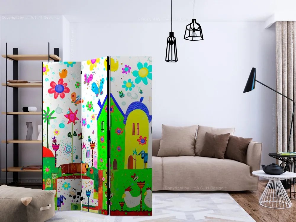 Artgeist Paraván - Happy farm [Room Dividers]