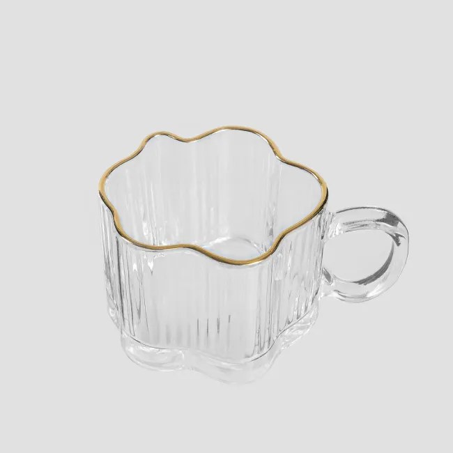 Hrnček ESTATE so zlatým okrajom 731822 250 ml