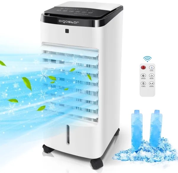 Aigostar ochladzovač vzduchu 60W/230V biely/čierny + DO