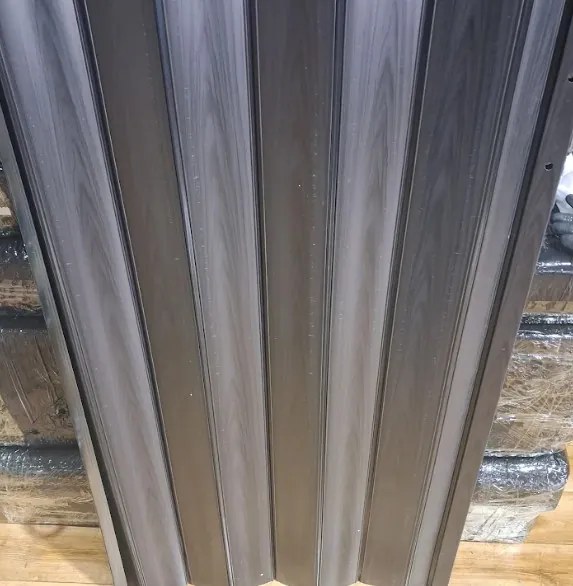 Skladacie dvere 004 08 čierny dub 90 cm - s poškodením