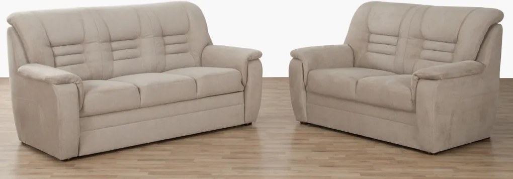 Dvojsedák Merlin, béžová látka