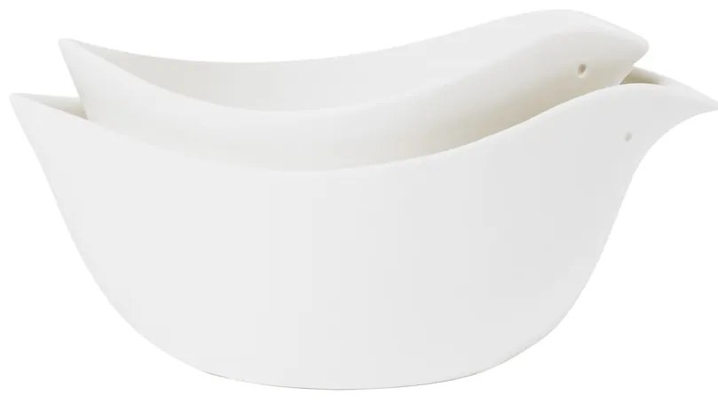 räder Porcelánová miska Early Bird – sada 2 ks