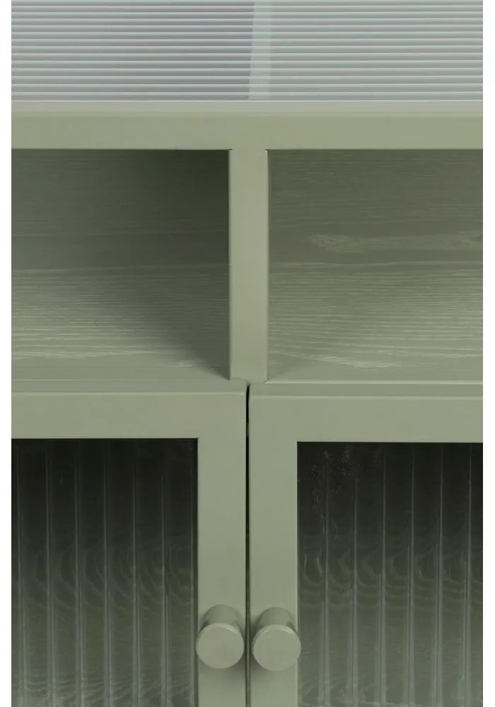 Zelená vitrína 80x58 cm Herbe - White Label