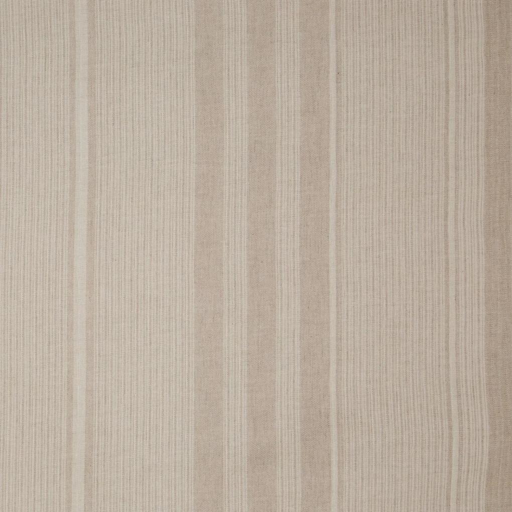 Posteľná bielizeň SEVILLE z bavlny s pruhovaným vzorom v béžovej farbe