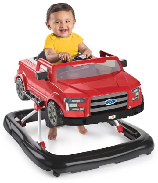 BRIGHT STARTS Chodítko 4v1 Ford F-150 Rapid Red 6-24m