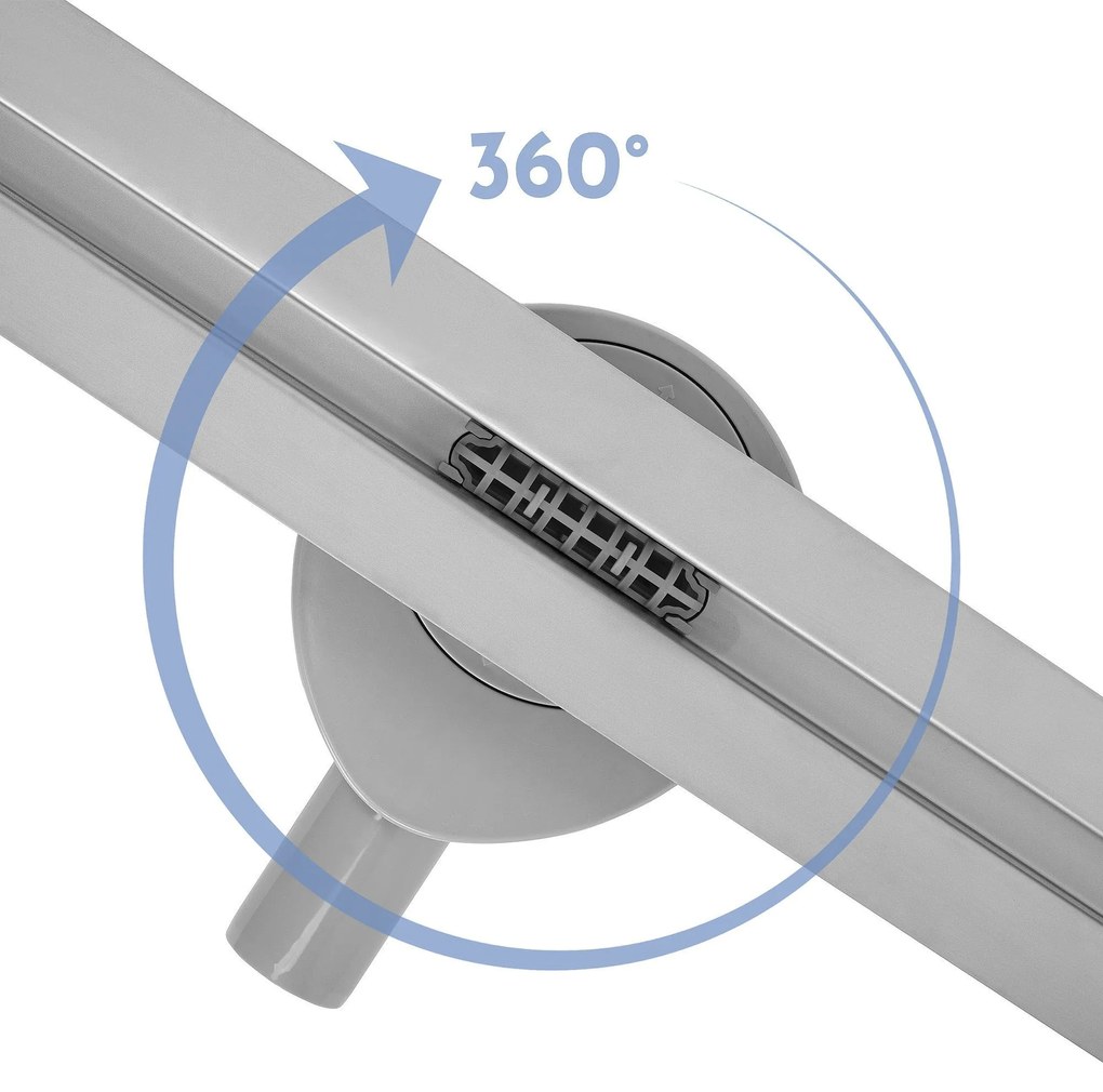 Rea Filo, odtokový žľab 60cm, oceľová, KPL-G6800