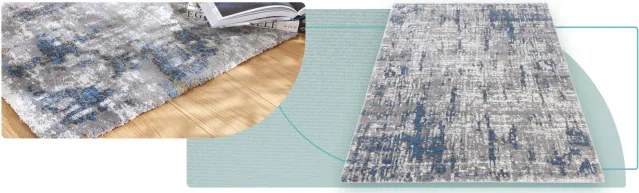 Koberec Agnella Lush Teers Popiel