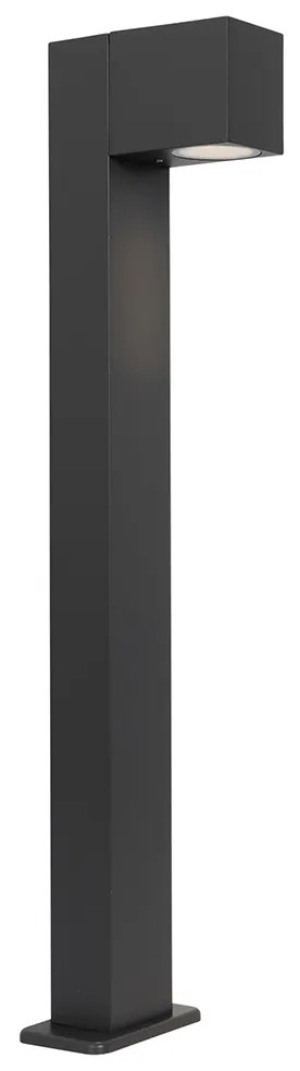 Priemyselná vonkajšia stojaca lampa tmavosivá 65 cm IP44 - Baleno