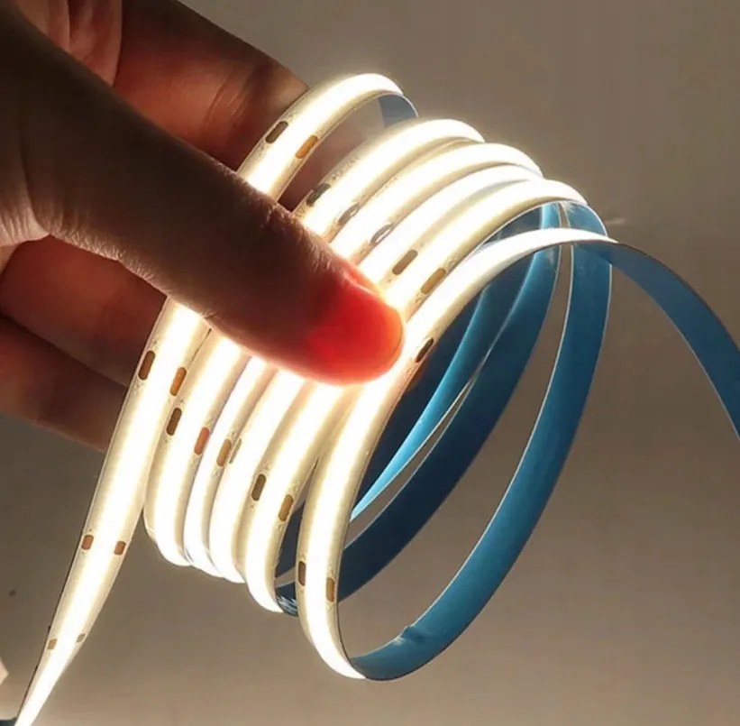 Sada LED neónových COB pásikov 12V 10m 120W - zdroj + diaľkový ovládač