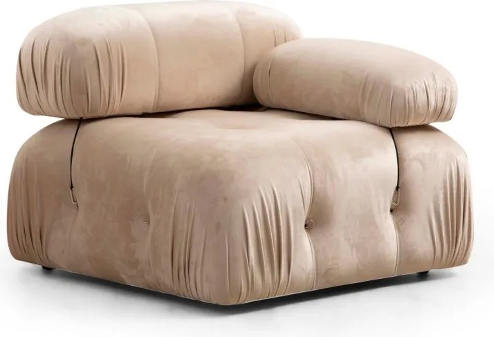 Rohová modulární sedací souprava Bubble 288 cm s taburetem - výber z 8 prevedení