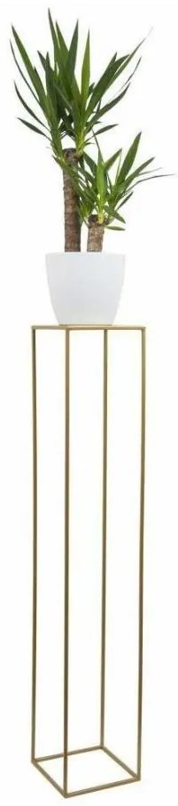 Stojan na kvety 130x24 cm zlatá