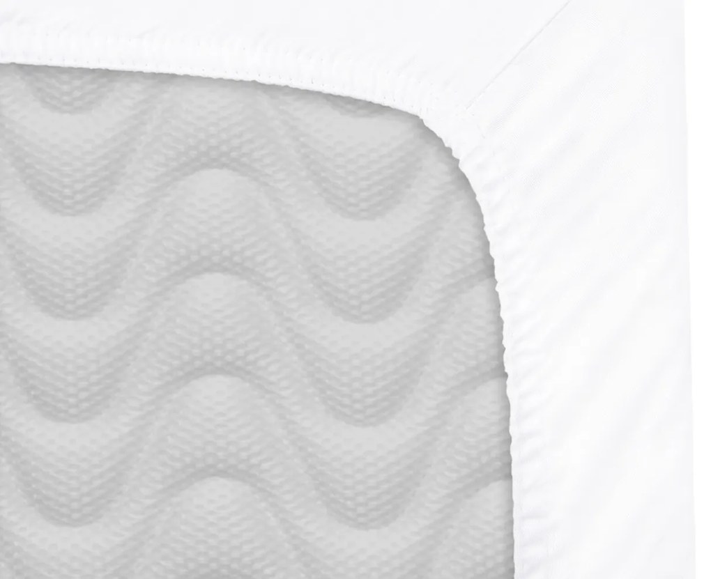 SATÉNOVÉ PRESTIERADLO 603 180X200 CM BIELE