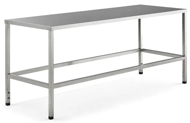Dielenský stôl PROOF, 2000x700 mm, nerezová oceľ