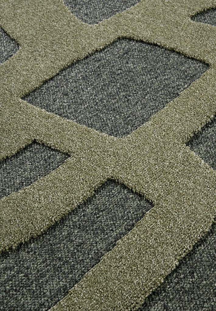 Villeroy & Boch, Kusový koberec Villeroy & Boch 106141 Green, 160x230, zelená, obývacia izba