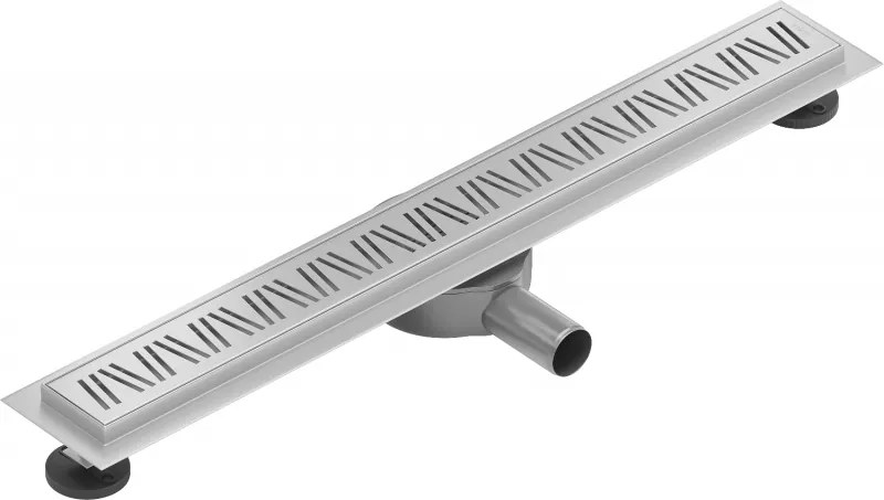 Mexen Flat 360° M22 rotačný sprchový žľab 50 cm, nerez, 1029050-40