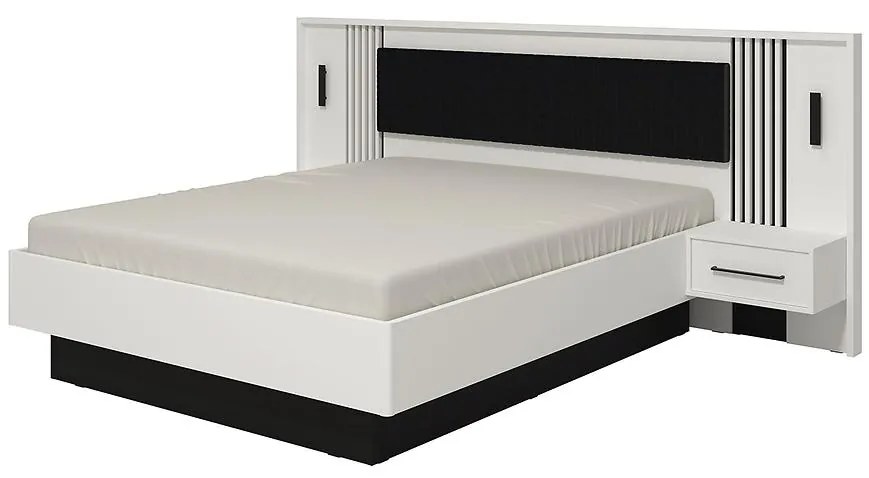 Posteľ So skrinkami Ascalon 160 Biela 11013849