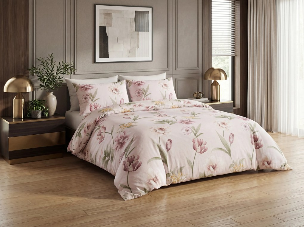 Obliečky z mikrovlákna BLOSSIA vzorované Rozmer obliečky: 70 x 80 cm | 140 x 200 cm