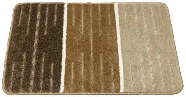 Sada kúpeľňových koberčekov COMO krémová / sivá