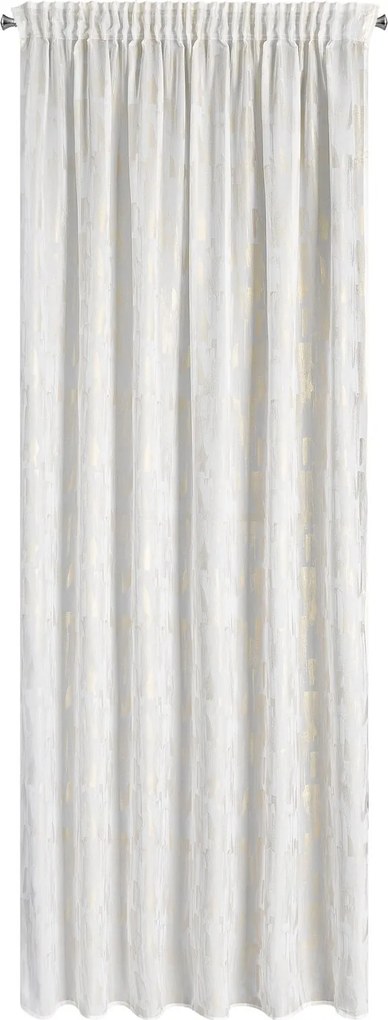 ZÁCLONA NA PÁSKE ILARA 140X250 CM VZOROVANÁ