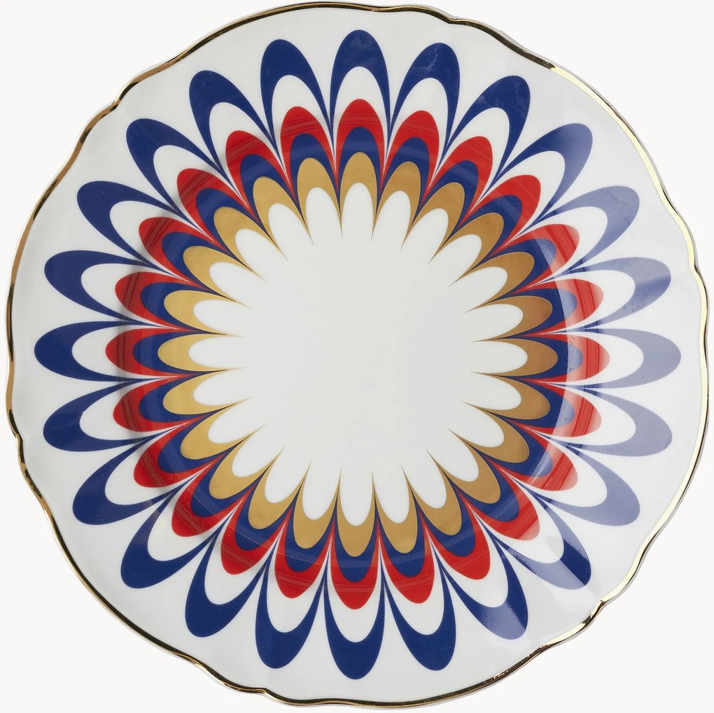 Ručne vyrobený plytký tanier Abracadabra