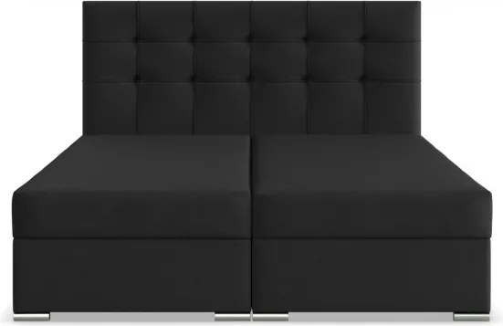 Manželská posteľ ELDA 180×200 cm čierna