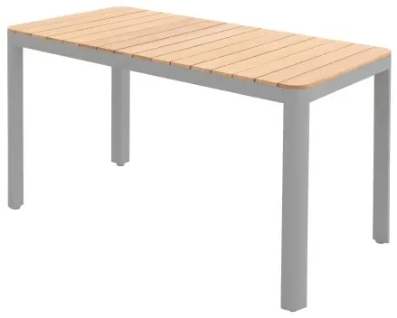 Doppler EXPERT PLUS AVERSA TEAK - záhradná 6-dielna hliníková jedálenská súprava - Rozbalený tovar (N536)