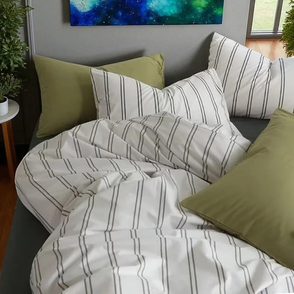 Obliečky VENEA WHITE 7-dielna sada 140x200 cm