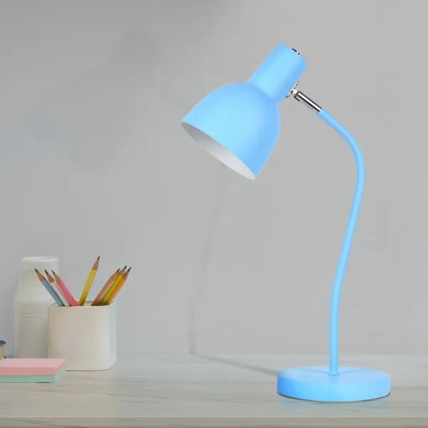 Stolná lampa MIMI 1xE27/10W/230V modrá