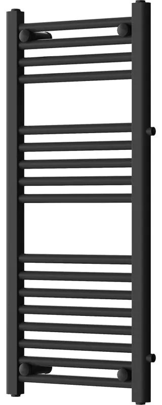 Mexen Mars, vykurovacie teleso 900 x 400 mm, 309 W, bočné pravé a spodné pripojenie, čierna, W110-0900-400-00-70-S