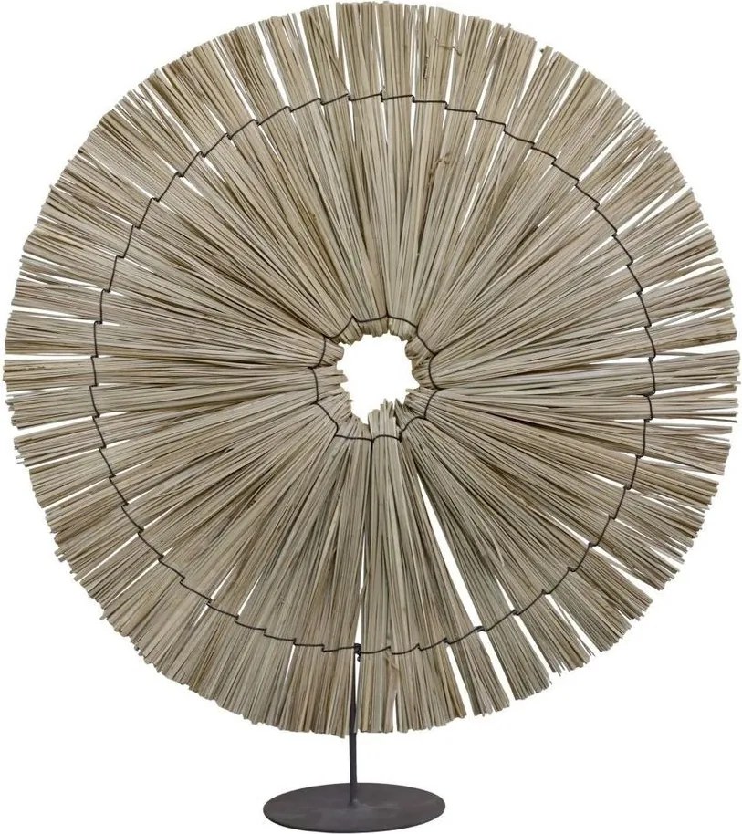 Stolová dekorácia z morskej trávy v tvare kruhu na nohe - 45*11*50 cm