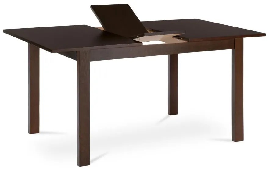 Jedálenský stôl rozkladací 120+30x80x74 cm, BT-6778 WAL, dyha, nohy masív, orech