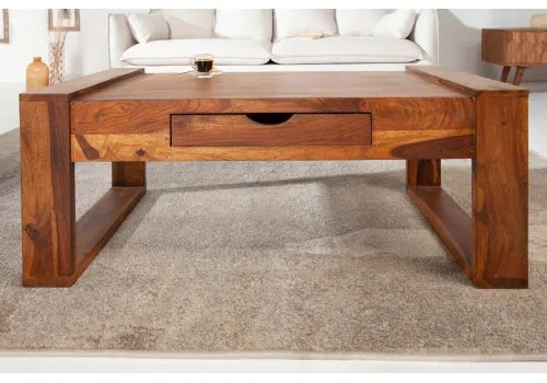 Konferenčný stôl 40279 100x50cm Drevo Palisander  - Komfort-nábytok