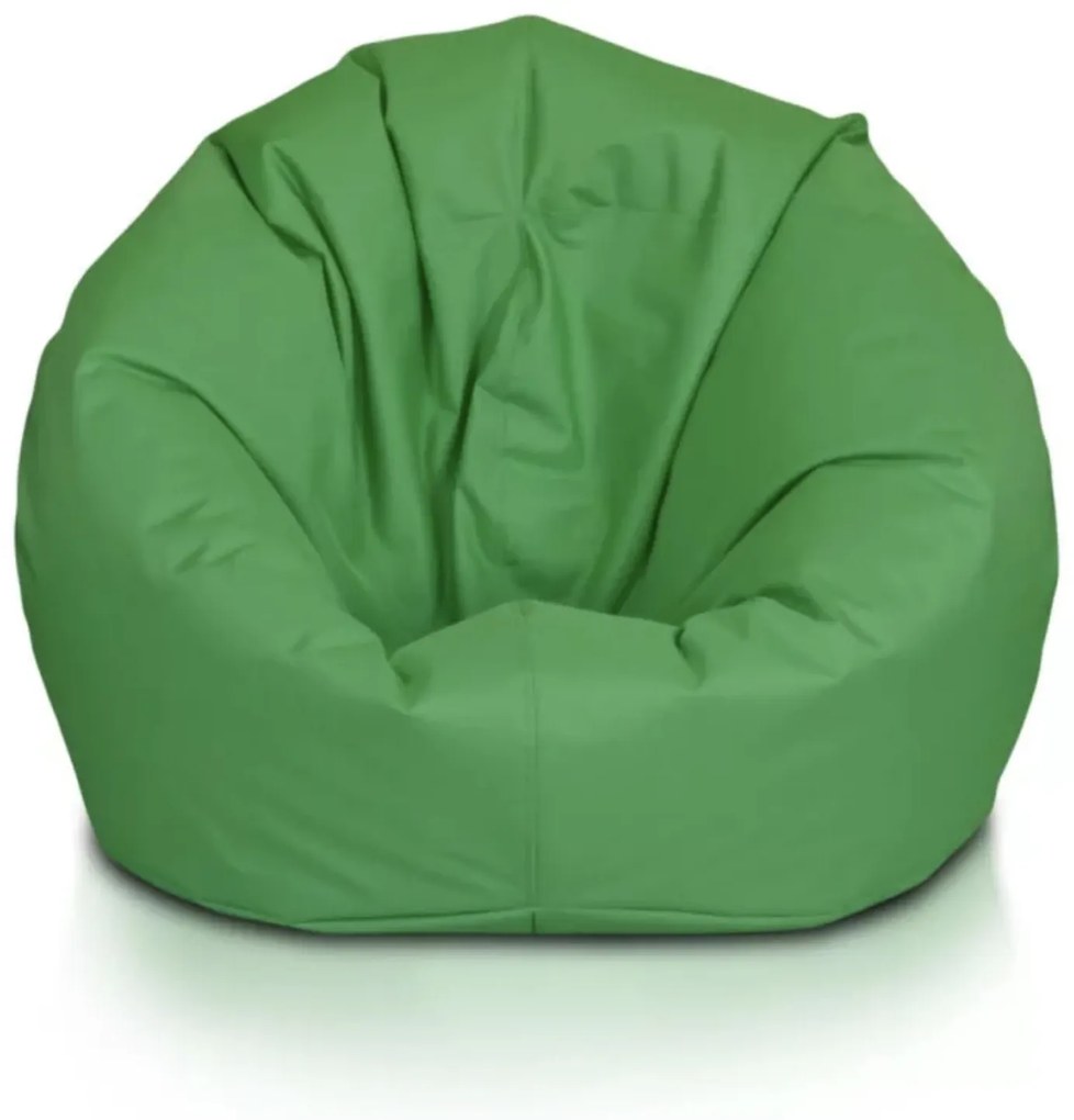 Lacný sedací vak Sakwa M – pohodlný vak pre deti, ľahký a ľahko čistiteľný Farba: NC2 - zelená