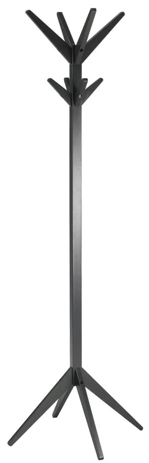 Čierny vešiak z brezového dreva Studio – WOOOD