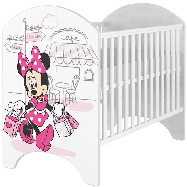 Detská postieľka Disney - MYŠKA MINNIE CAFE
