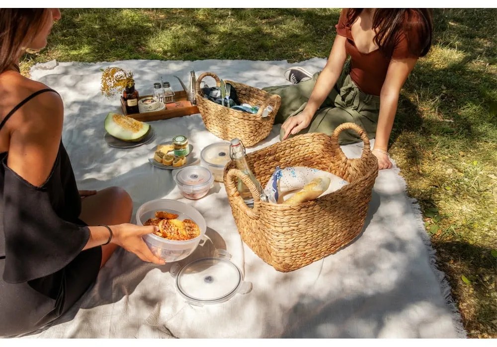 Súprava 4 škatuliek na potraviny a vákuové pumpy Compactor Food Saver